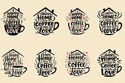 A Happy Home Is Where The Coffee, an Object Graphic by Printable Treasure (Thumbnail 2 of 2)