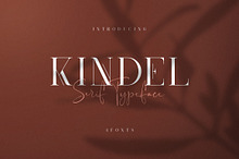 Kindel - Serif Typeface | 4 styles