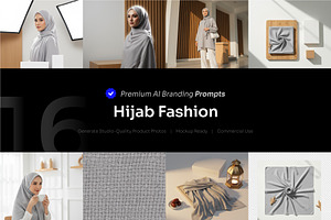 Hijab Fashion AI Prompt, a Beauty & Fashion Photo by cidcud_graphic