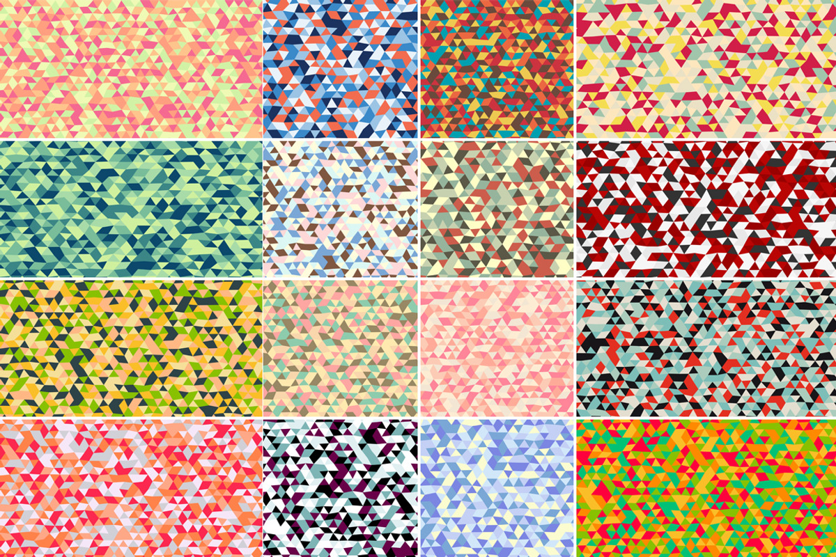 60 Triangle Backgrounds preview 4