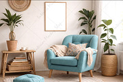 Frame Mockup Interior PSD JPG PNG, a Product Mockup by Mockup Shop (Thumbnail 2 of 2)