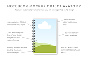 Wirebound Notebook Mockup for Canva, a Books & Magazine Mockup by Mockup Scene (Thumbnail 2 of 15)