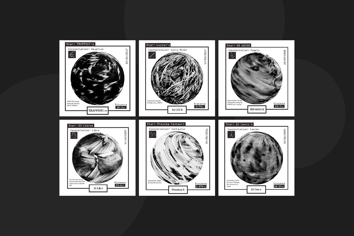 Exoplanets | Graphic set | 20 PNG's, an Object Graphic by Artem Vorotnikov (Photo 4 of 13)