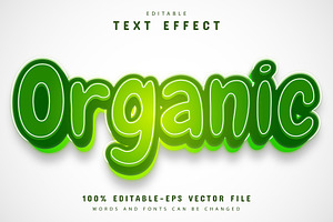 Font Text Effect 3d Editable Vol 21