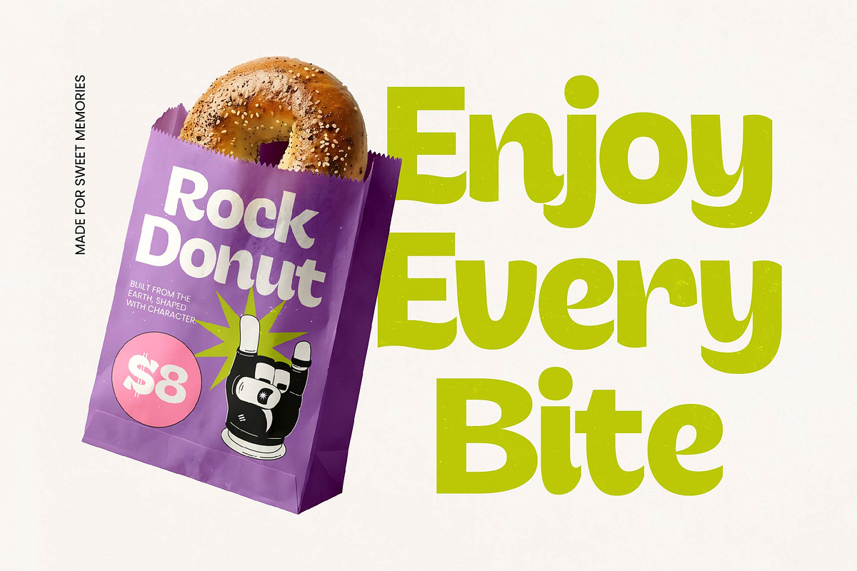 Wacky Sans Serif Display Font, a Sans Serif Font by timelesstype.co (Photo 3 of 10)
