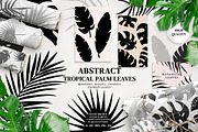 Tropical palm leaf. Seamless Pattern, a Decorative Illustration by Diana Kovach (Thumbnail 1 of 9)