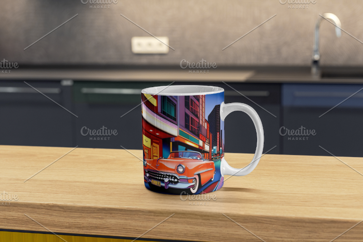 Art, Custom vintage car, a Poster Template by Boho Pixel Dust (Photo 7 of 8)