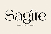 Sagite Modern Serif Font