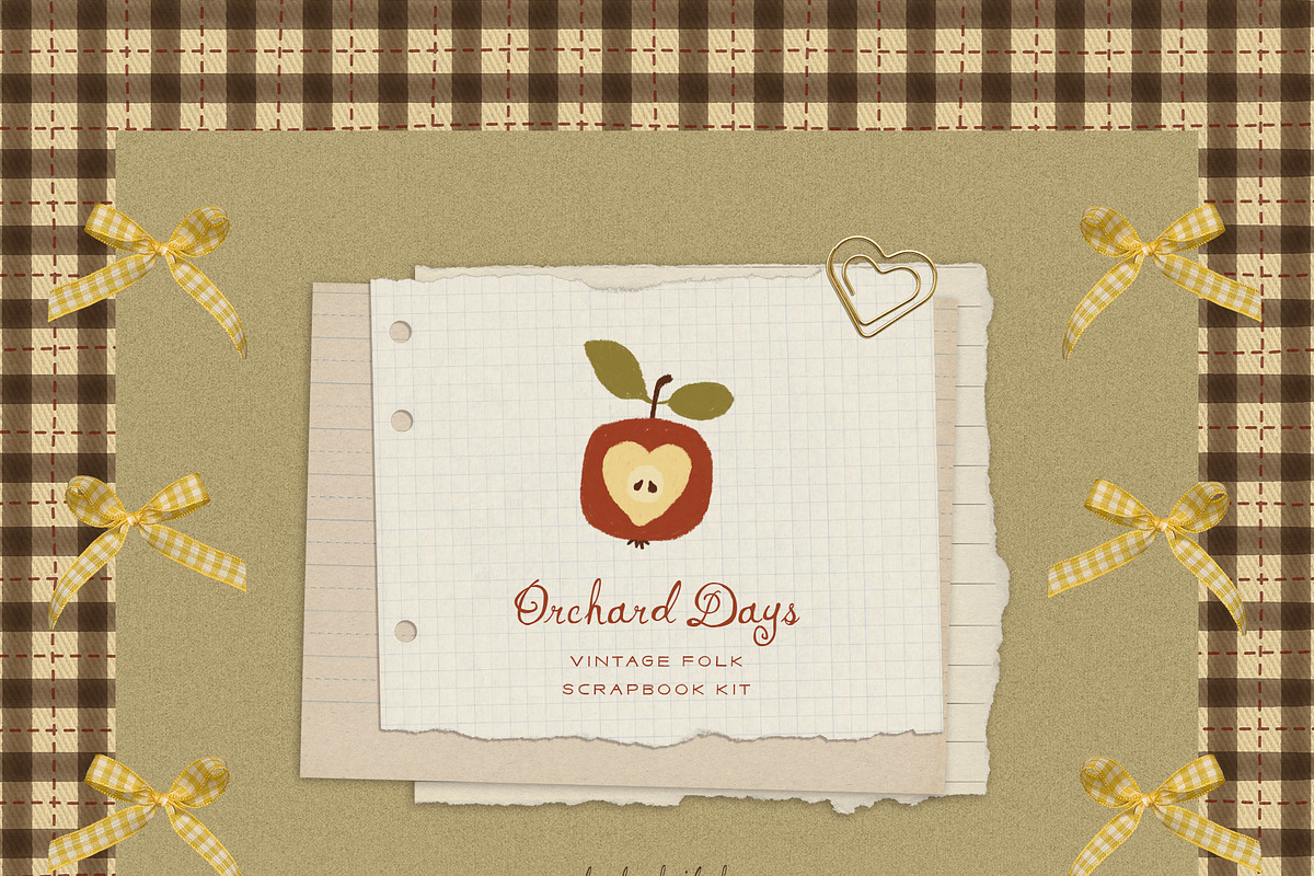 Orchard Days - Vintage Scrapbook Kit, an Object Graphic by alonahaidash (Photo 9 of 17)