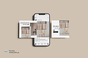 Instagram Post Mockup, an iPhone Mockup by YurnalisPerix (Thumbnail 1 of 3)