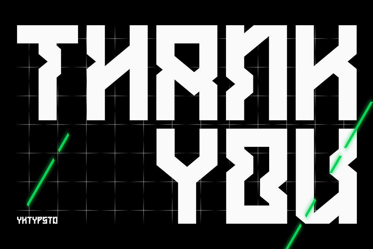 Gluexlime, a Symbol Font by Yktypstd (Photo 5 of 5)