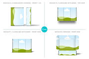 Mailer Box Mockup for Canva, a Packaging Mockup by Mockup Scene (Thumbnail 5 of 17)