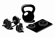 Gym Equipment Vector Pack featuring, an Illustration by Amazin_art (Thumbnail 10 of 11)