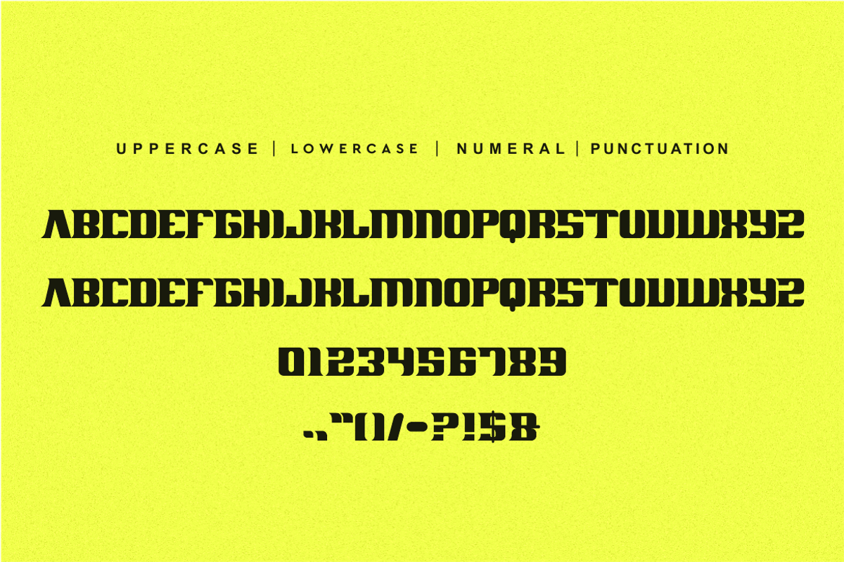 Black Generic Font, a Serif Font by alon kelakon (Photo 3 of 4)