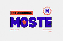 Moste Modern Sans Serif Font