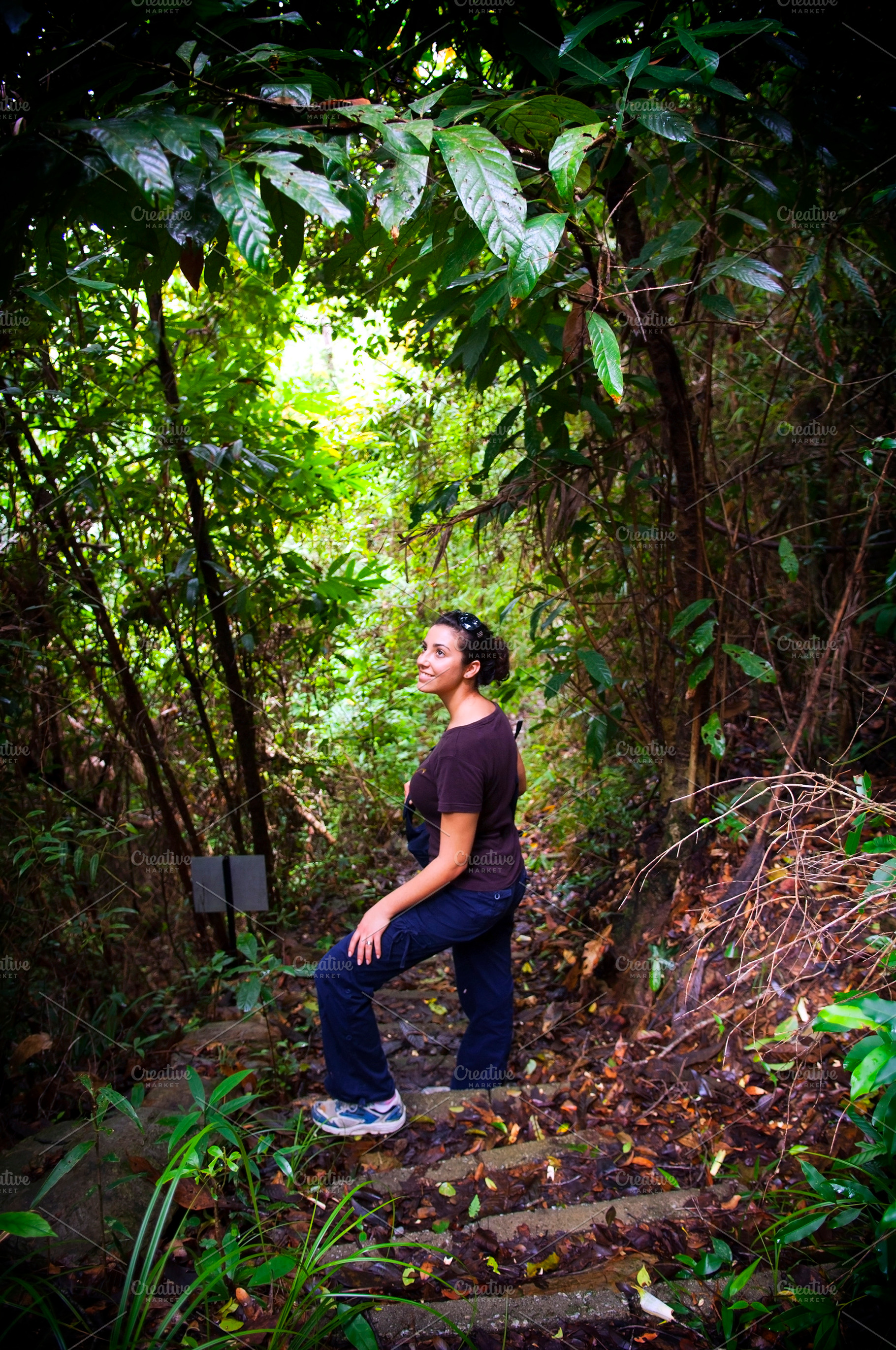 Woman Jungle Hiker, a Person Photo by THP Creative