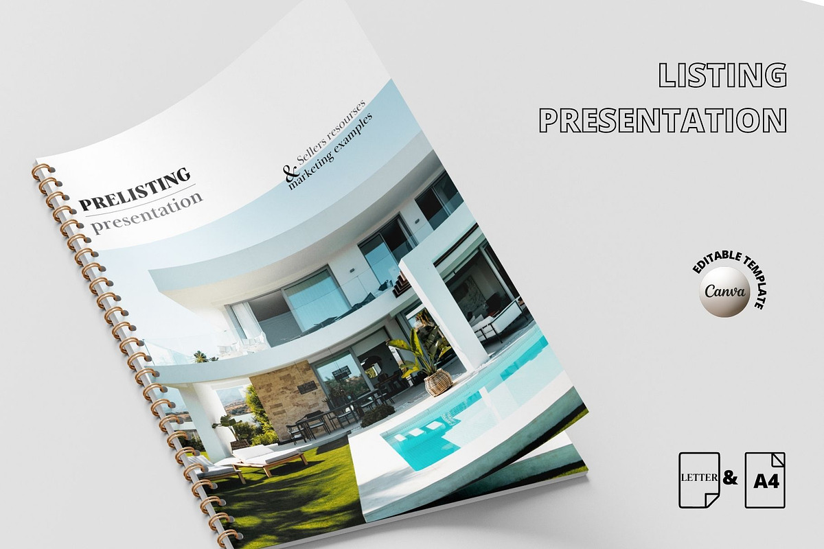 Pre-Listing Presentation Real Estate, a Brochure Template by MediaKitTemplates (Photo 2 of 8)