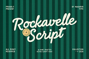 Rockavelle Script, a Script Font by maghrib (Thumbnail 1 of 8)