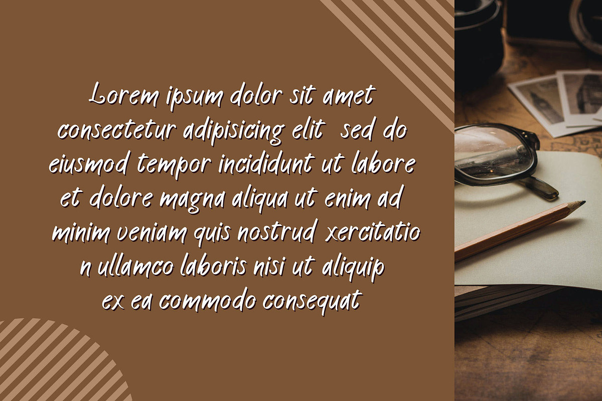 Gestour Font, a Handwritten Font by nIznaztype (Photo 3 of 5)