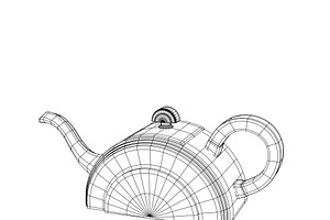 Art Deco Teapot