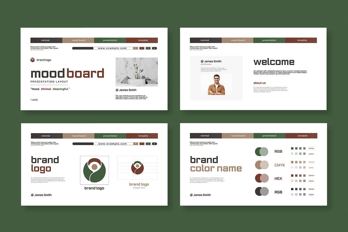 Moodboard Presentation Template preview 2