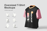 Oversize T-Shirt Mockup, a Shirt Mockup by graphiccrew (Thumbnail 1 of 11)