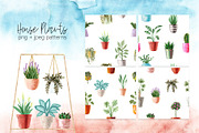 Watercolor House Plant. Urban Jungle, a Decorative Illustration by Slastick (Thumbnail 3 of 5)