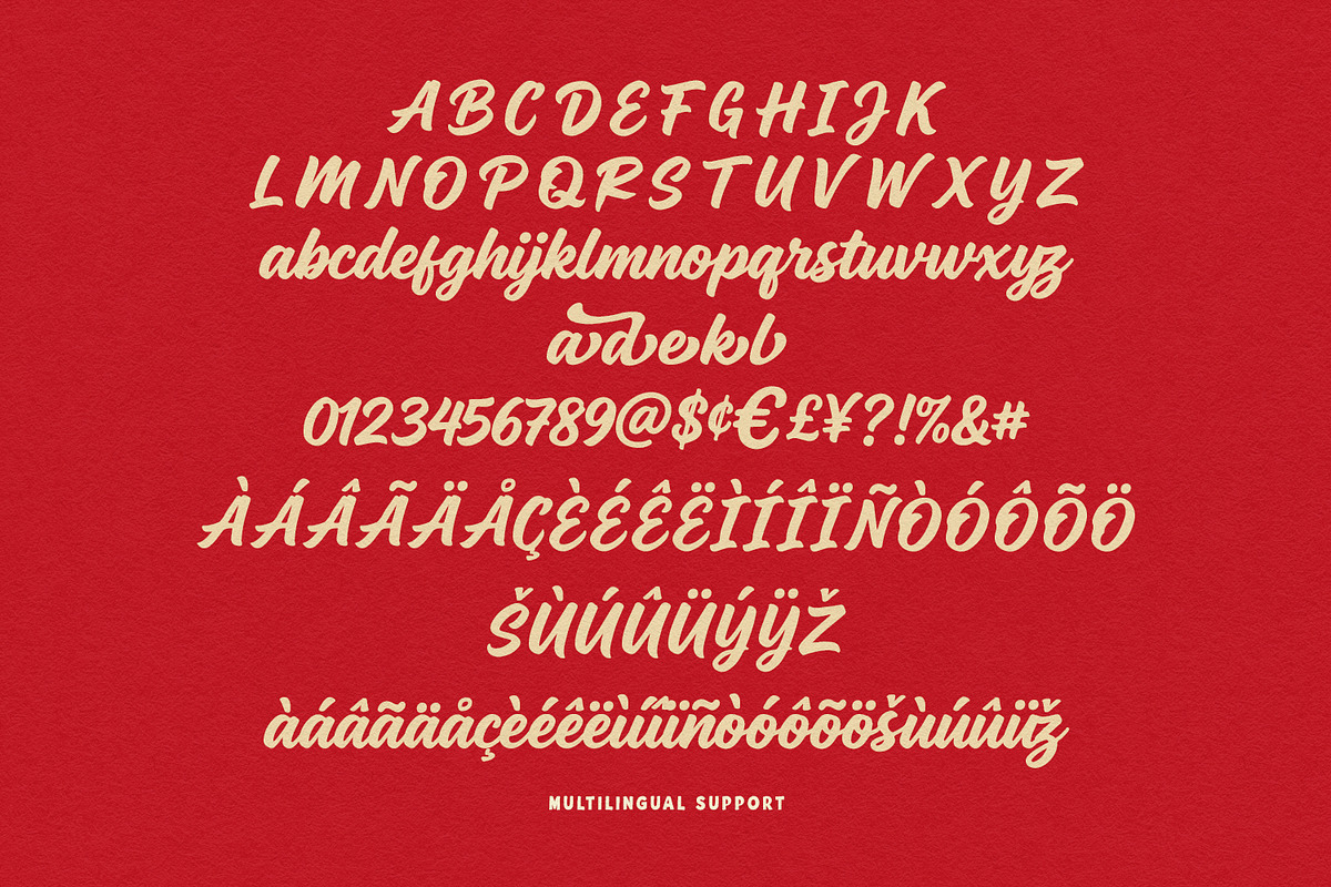 Jaglend Font Duo Vintage Script Sans, a Script Font by Maulana Creative (Photo 8 of 8)