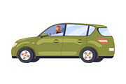 Modern cars side view set, a Transportation Illustration by Good Studio (Thumbnail 2 of 4)