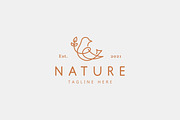 Dove Bird Nature Branch Logo, a Branding & Logo Template by Signatoro (Thumbnail 2 of 2)