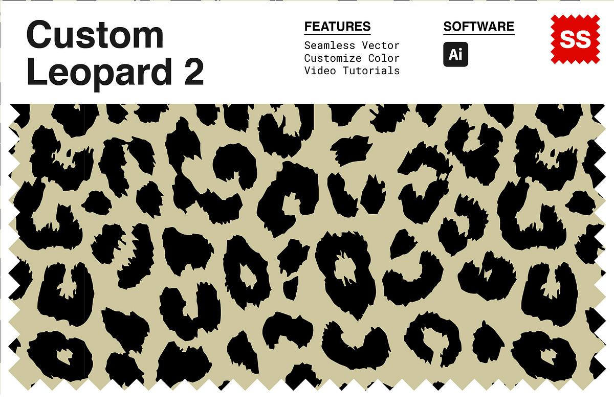 Custom Leopard Seamless Animal Print, a Pattern Graphic by Swatch Supply (Photo 1 of 8)