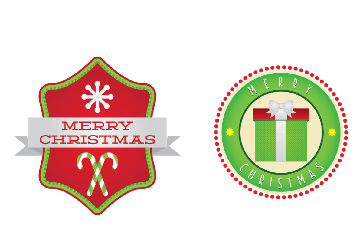 Christmas Badges