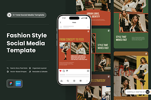 Lumiq - Fashion Style Social Media, a Social Media Template by SLAB! Design