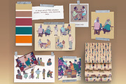 People stickers set, a Person Illustration by Carpet Tapete Pretzel (Thumbnail 4 of 6)
