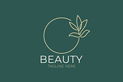 Minimalist Beauty Logo Circle Nature, a Branding & Logo Template by Signatoro (Thumbnail 1 of 3)