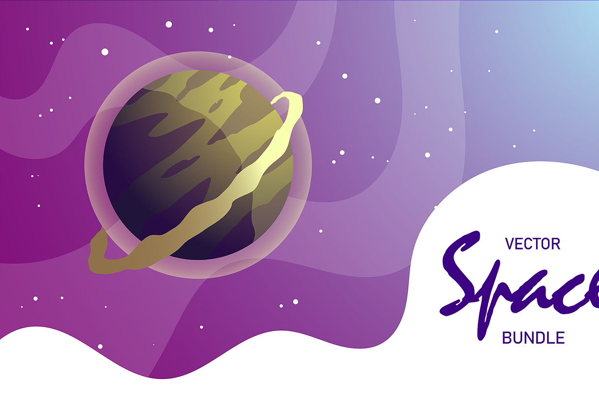 Vector Space Bundle, a Decorative Illustration by badrusblue (Photo 4 of 8)