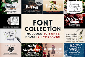 SALE! Font Collection Vol. 1, a Serif Font by Ana's Fonts