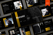 Ronald – Business PowerPoint, a Presentation Template by Dens Creative Studio (Thumbnail 1 of 5)