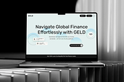 Geld - Money Service Landing Page, an UI Kit Template by Rahardi Creative (Thumbnail 2 of 4)