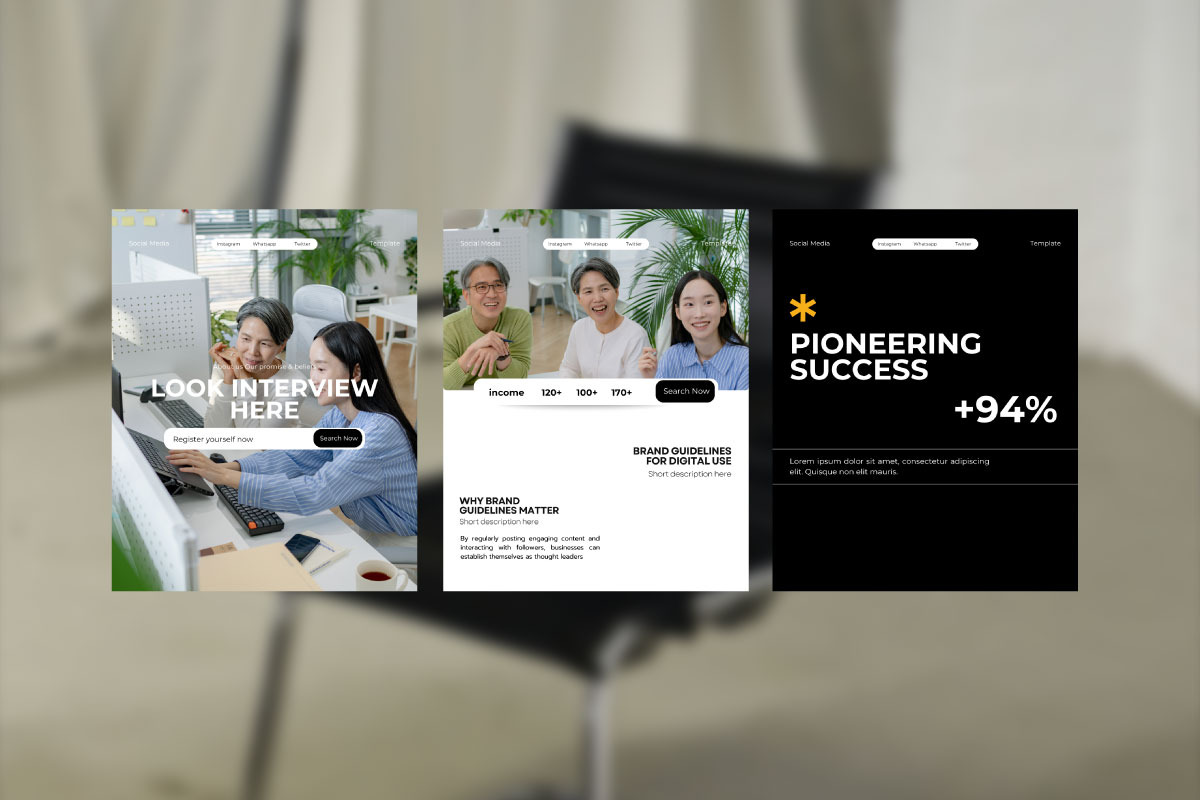 Profico / Social Media KIT, a Social Media Template by Antelope Studio (Photo 3 of 8)