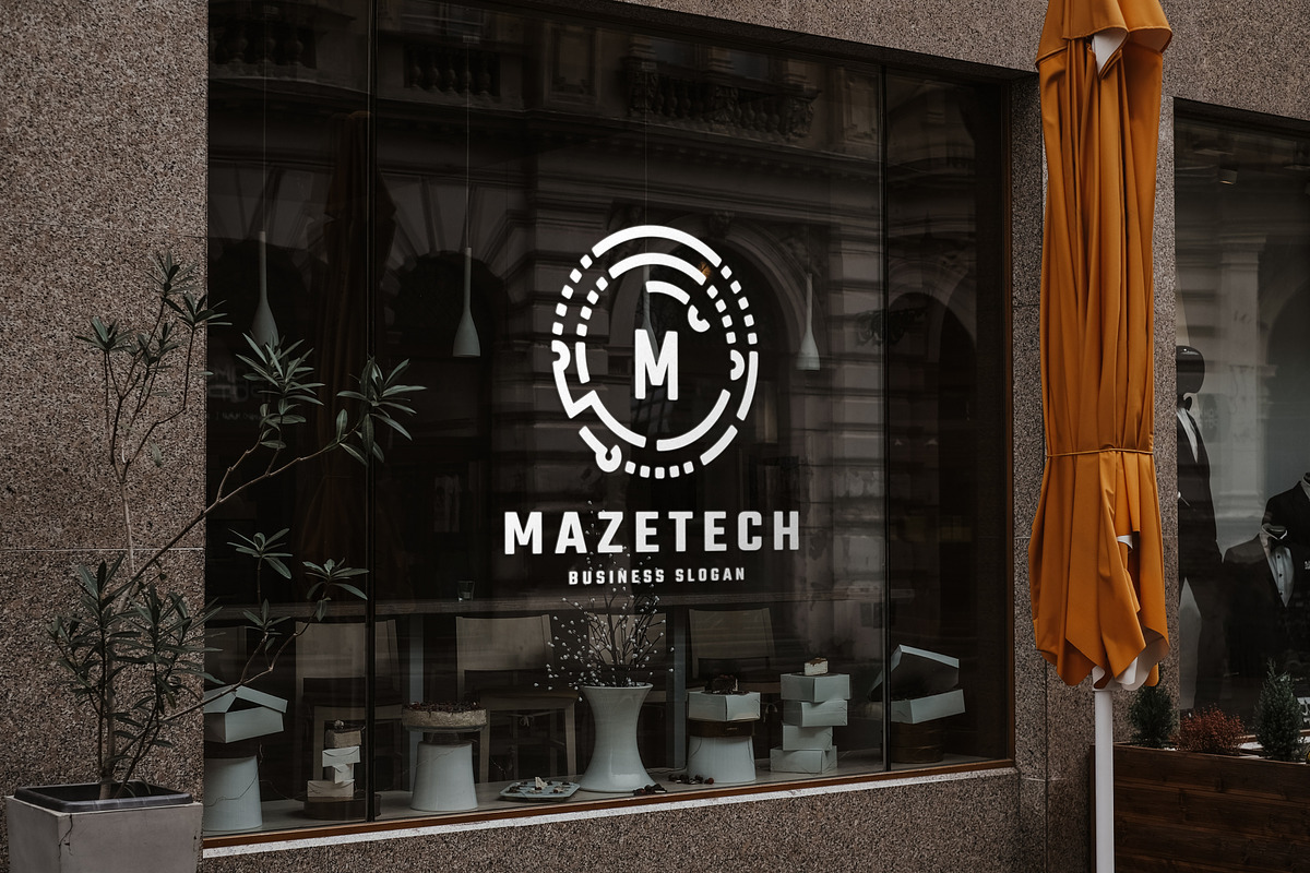 Maze Tech Letter M Logo, a Branding & Logo Template by Design_Planet (Photo 4 of 7)