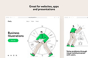 Darfy Business Illustrations, a Finance Illustration by Welovegraphics (Thumbnail 4 of 8)