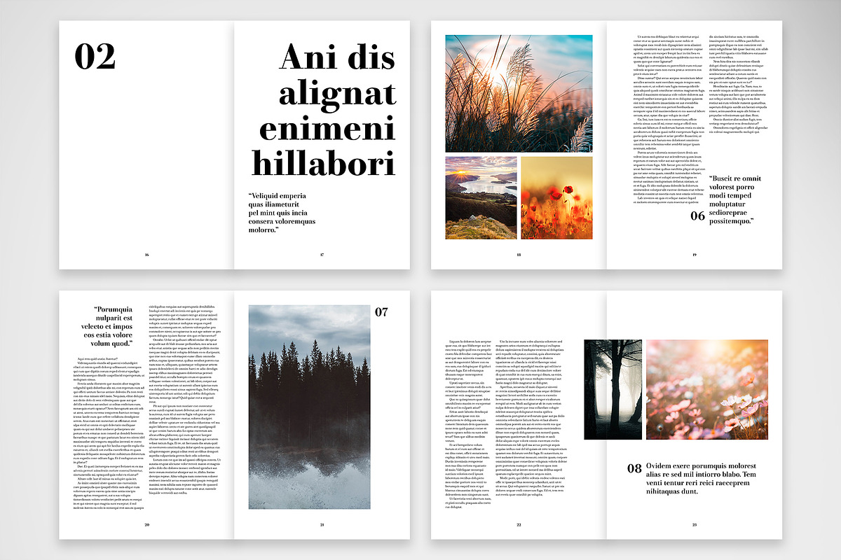 Sustainability magazine, a Print Template by McLittle Stock (Photo 4 of 6)