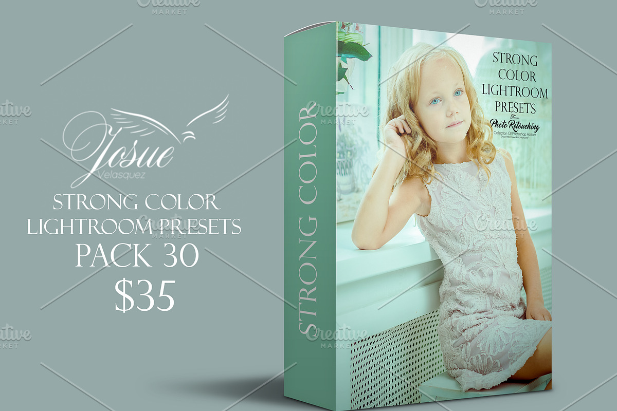 STRONG COLOR - LIGHTROOM PRESETS, an Action Add-On by Josue Velasquez