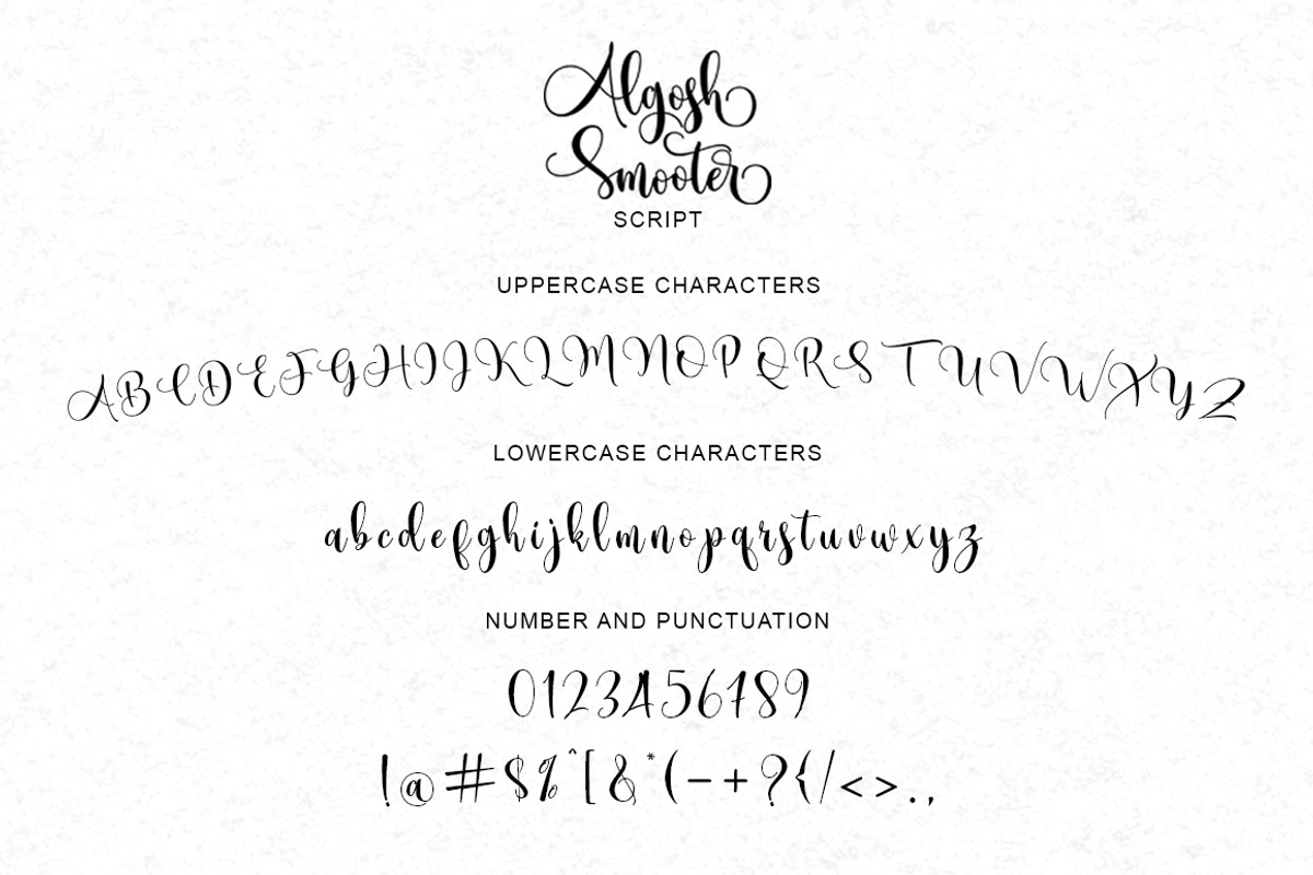 Algosh Smooter, a Script Font by Soft Creative (Photo 7 of 9)