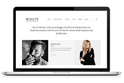 Minute Responsive Blogger Template, a Websites & App Template by bthemez (Thumbnail 1 of 3)