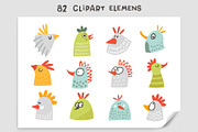 Funny birds collection, a Graphic by Murvin (Thumbnail 4 of 12)