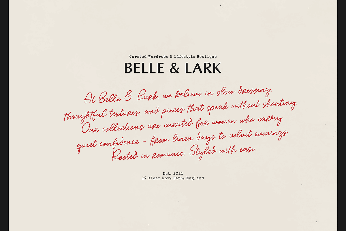 Softspoken | Casual Handwritten Font, a Script Font by gracetype_studio (Photo 3 of 12)