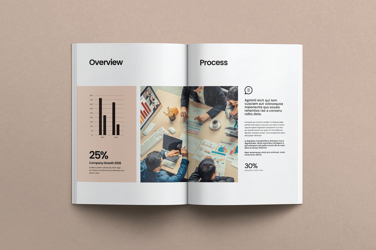 Pitch Deck Template, a Brochure Template by Creatiya Type (Photo 4 of 7)