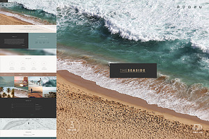 Seaside - One Page Template HTML